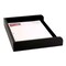 Dacasso Classic Black Leather Side Load Letter Tray AG-1068 - alternate 3